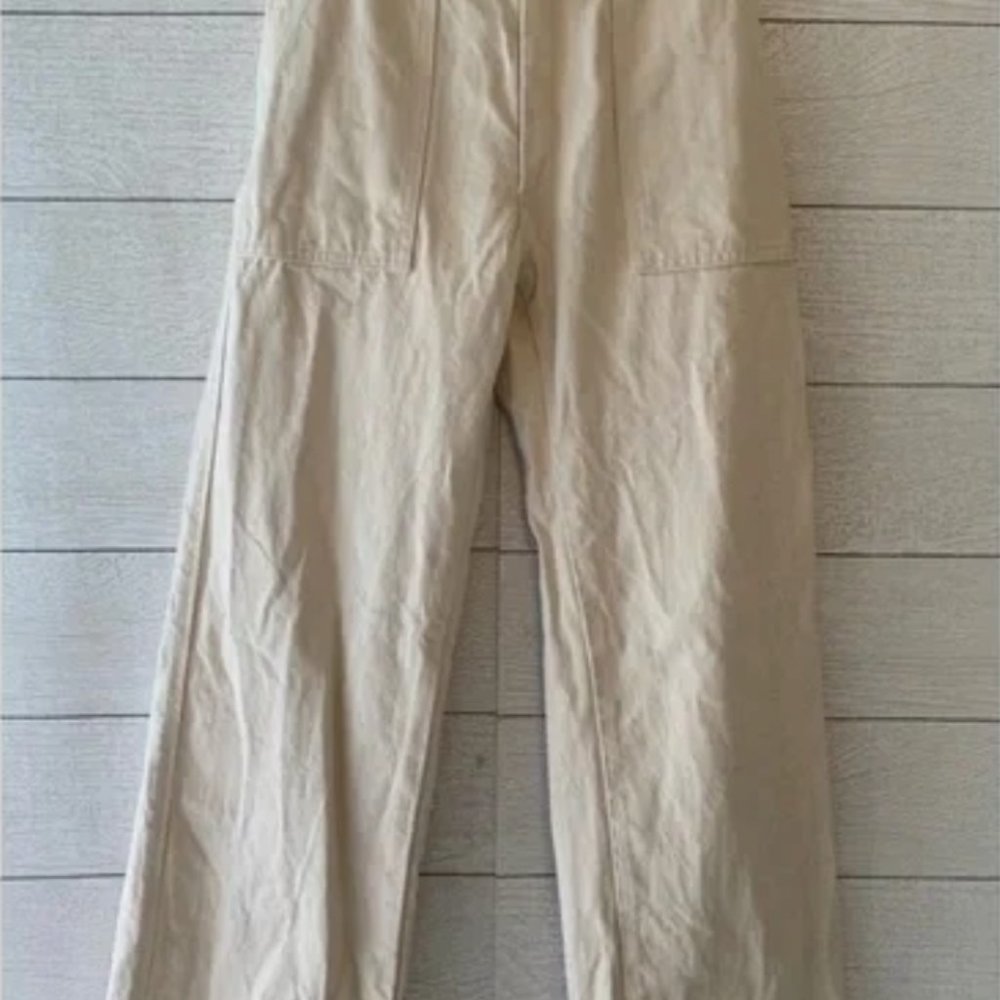 ESBY FINCH PANT NATURAL CANVAS - Picture 3 of 5